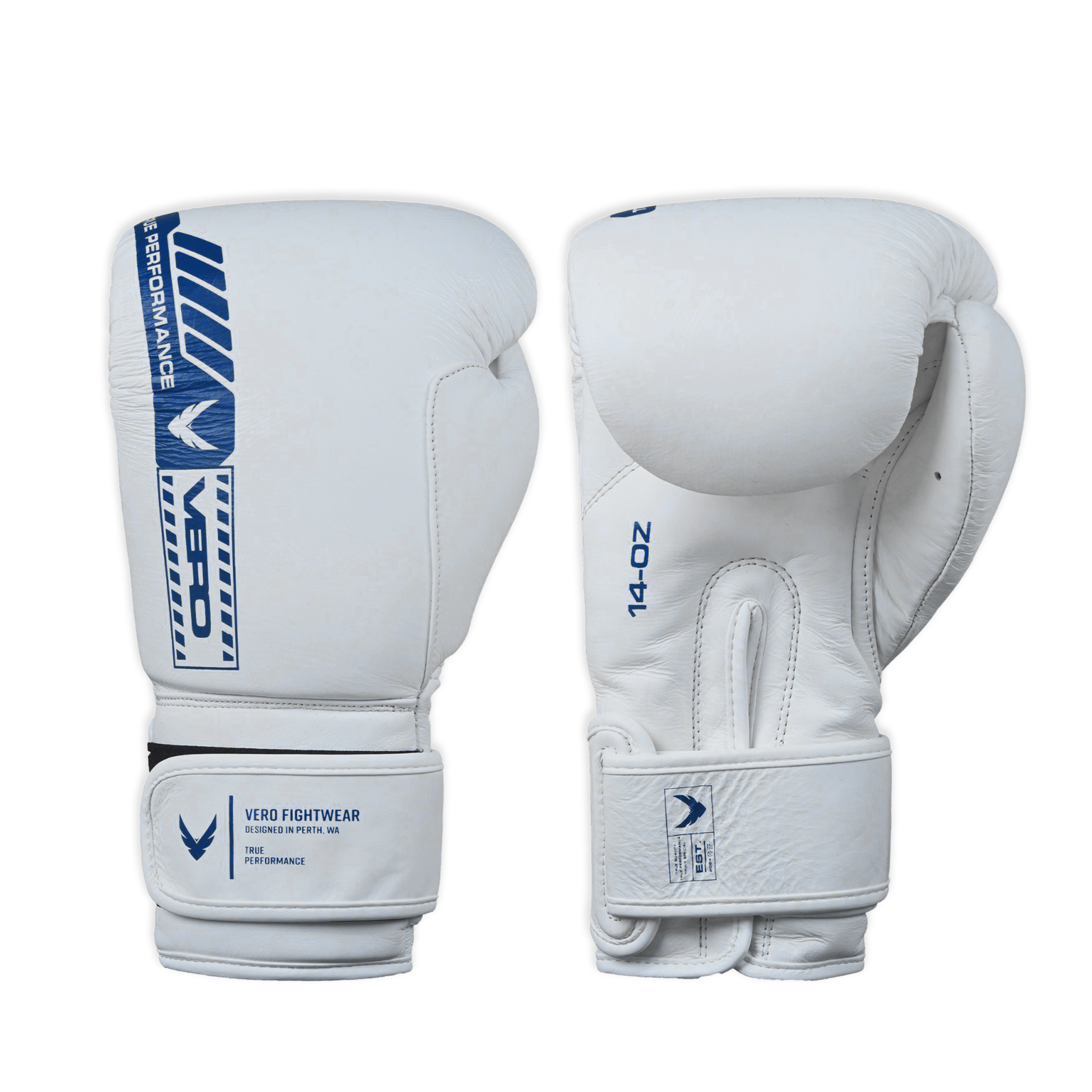 VERO - Counter-Series Boxing Gloves - White & Blue