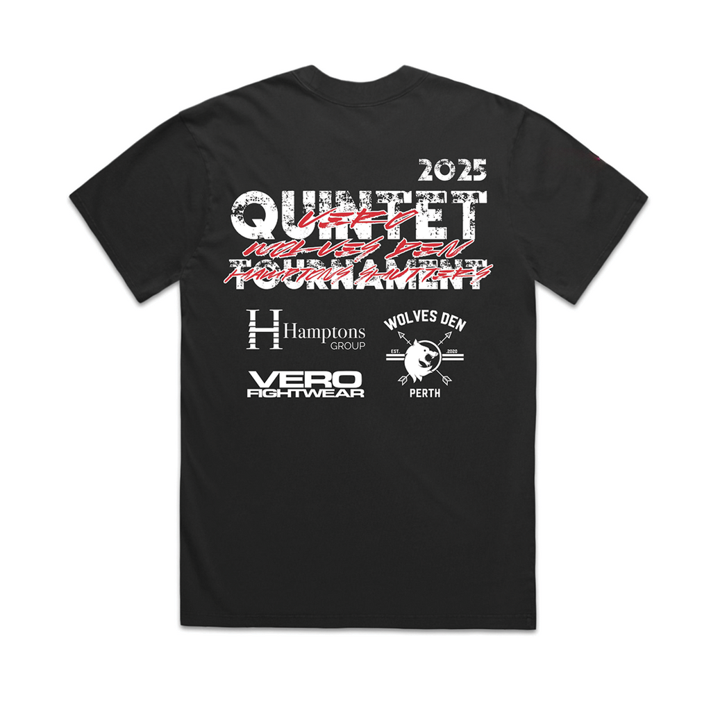 Wolves Den Quintet - Heavy Oversized Tee