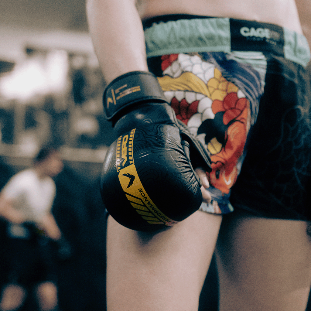 VERO - Counter-Series MMA Sparring Gloves - Black and Yellow
