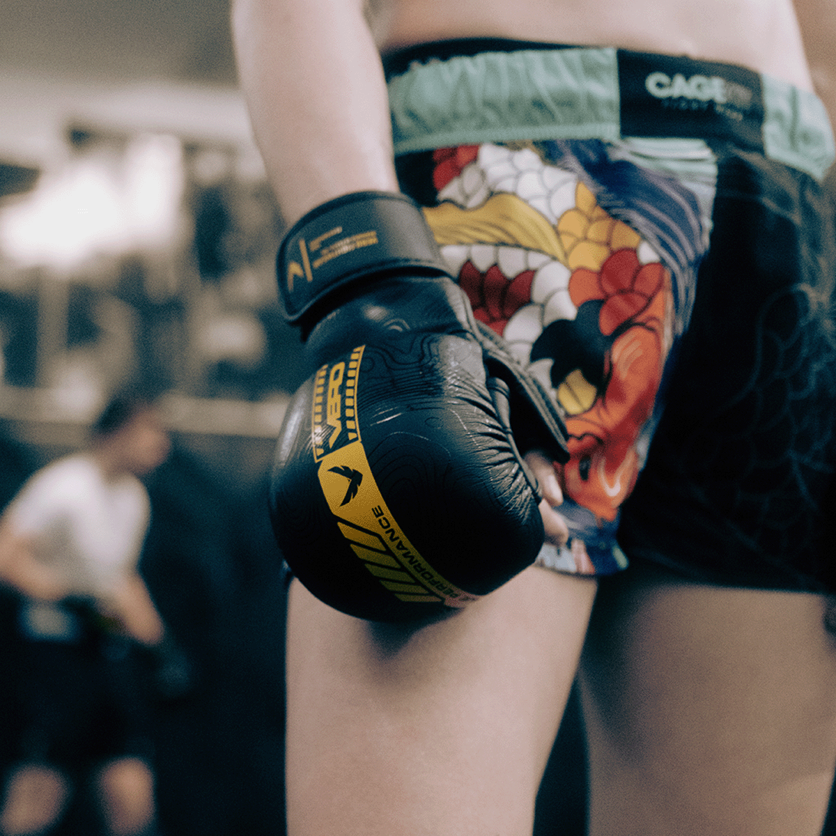VERO - Counter-Series MMA Sparring Gloves - Black and Yellow