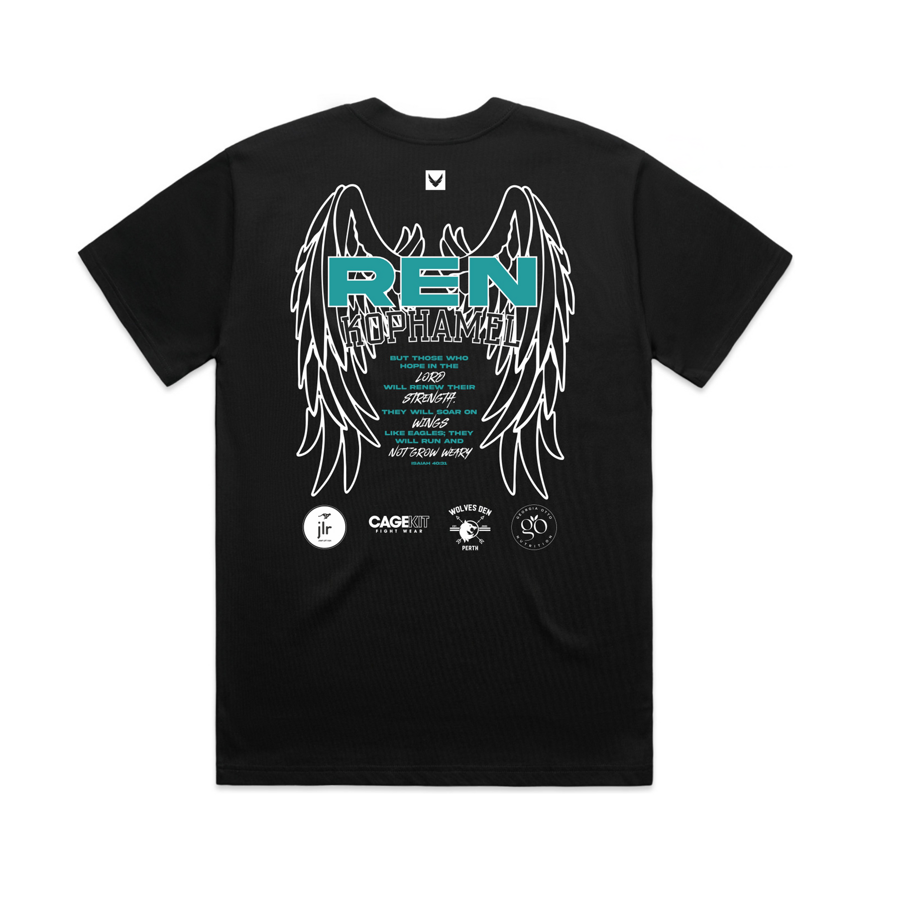 Ren Kophamel limited edition heavy oversized supporter tee — Vero Fightwear