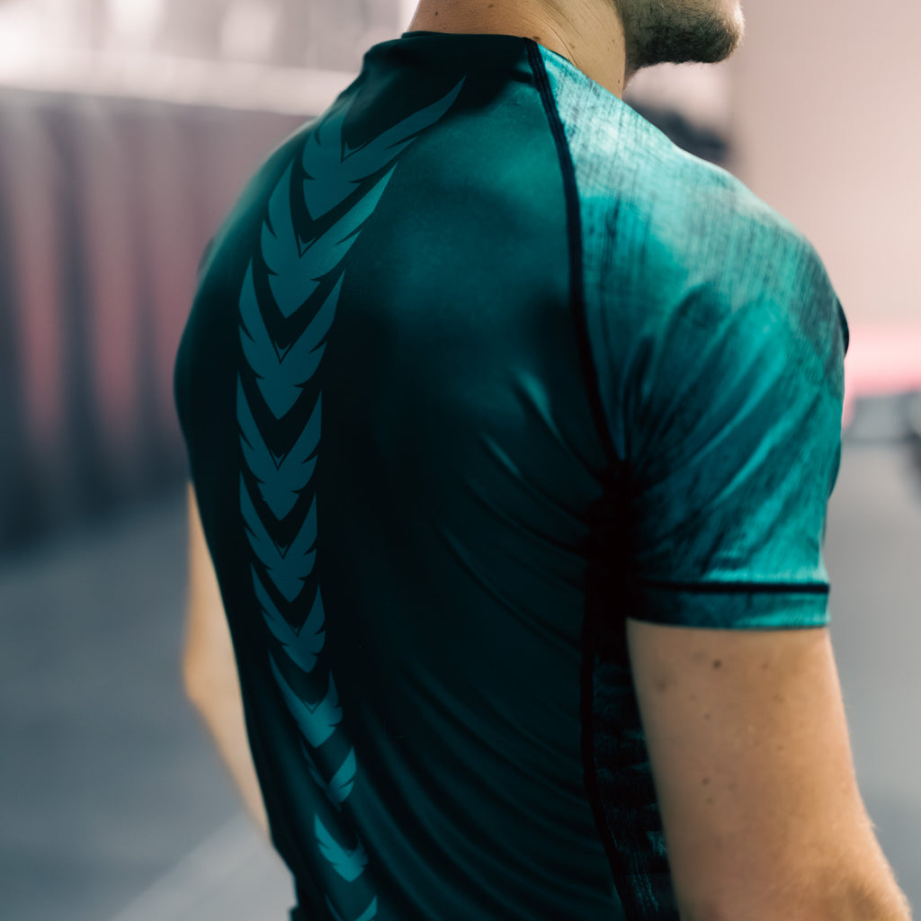 "True Grit" BJJ Rashguard | Green | Men's