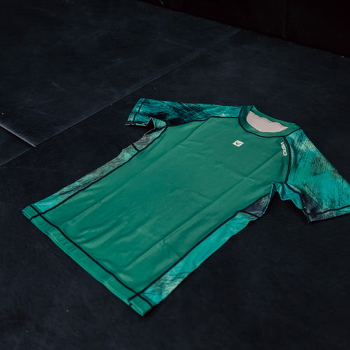 "True Grit" BJJ Rashguard | Green | Men's